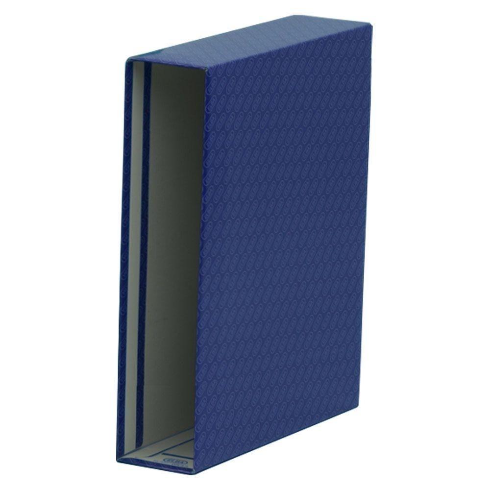 FUNDA PARA ARCHIVADOR AZ DIN A4 ELBA AZUL
