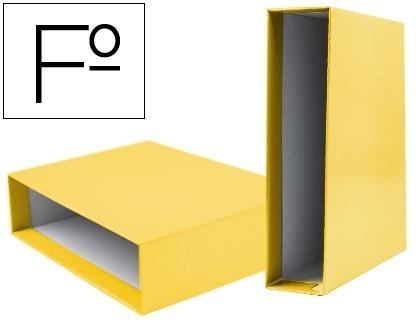 FUNDA PARA ARCHIVADOR AZ FOLIO ELBA AMARILLA