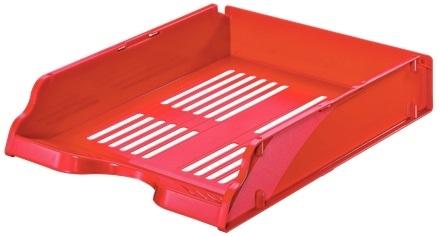 BANDEJA PLASTICO TRANSIT ESSELTE ROJA