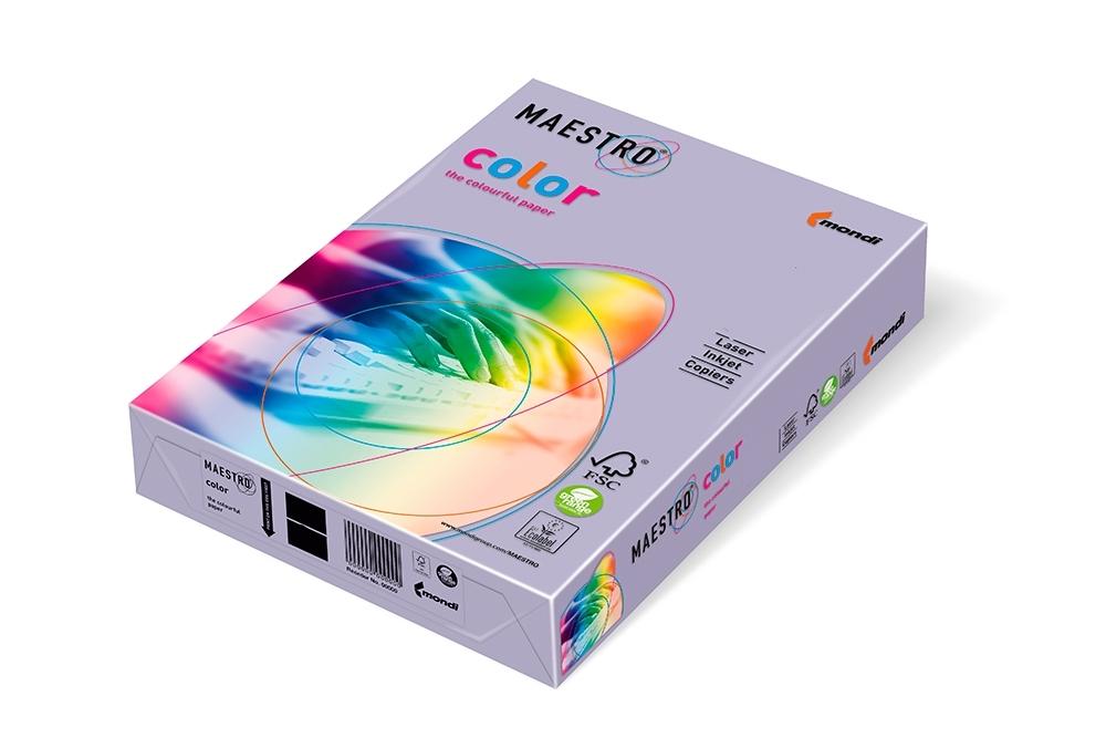 PAQUETE 500 HOJAS PAPEL DIN A4 80 GR LAVANDA MAESTRO MONDI LA12