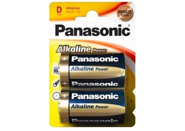 BLISTER 2 PILAS PANASONIC LR20 D