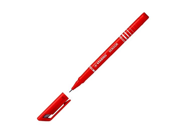 ROTULADOR STABILO SENSOR MEDIUM 0,7 ROJO