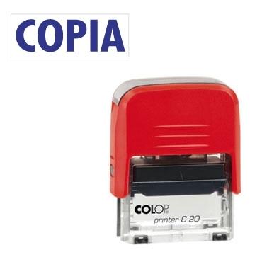 SELLO AUTOMATICO FORMULA COLOP PRINTER C20 38X14 MM COPIA