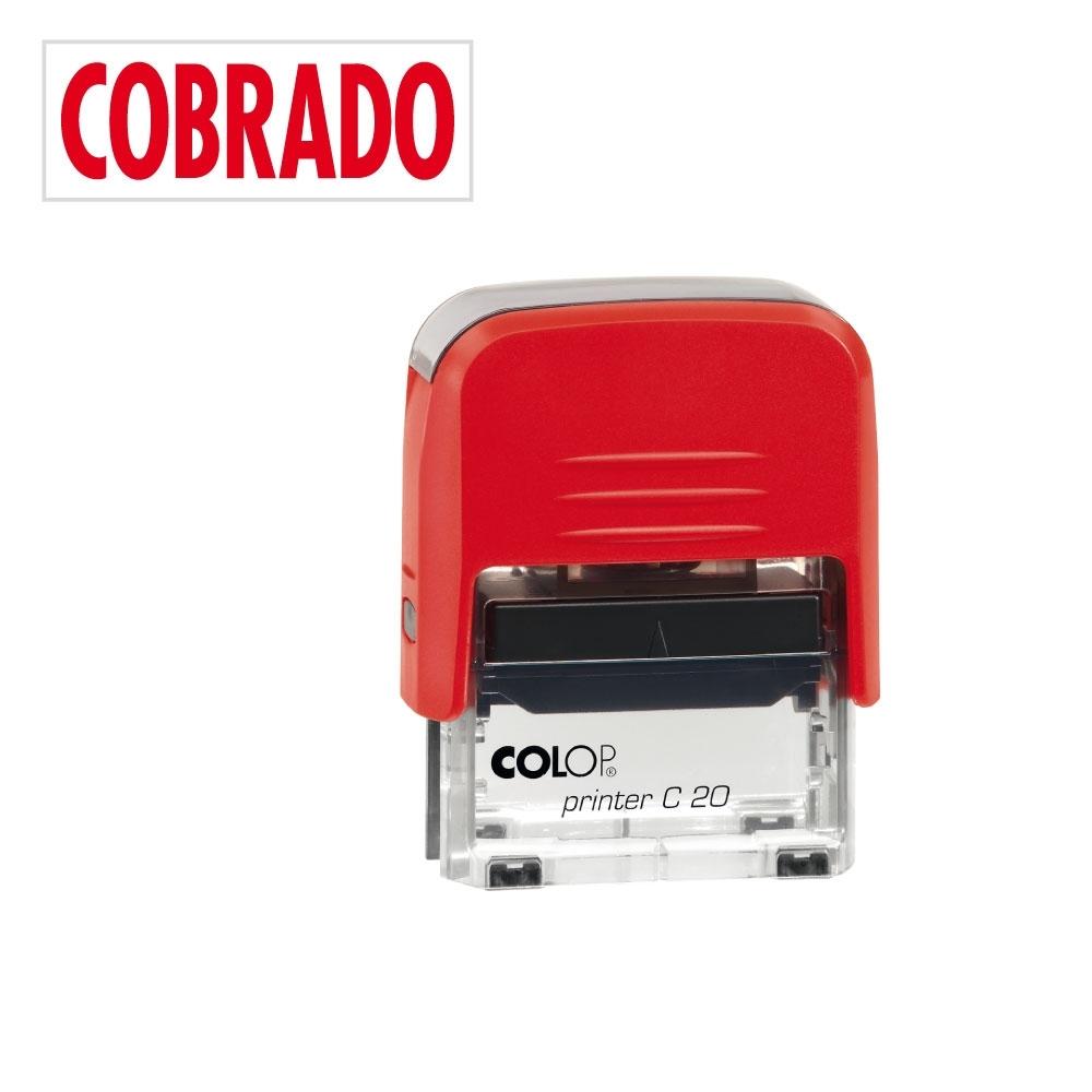 SELLO AUTOMATICO FORMULA COLOP PRINTER C20 38X14 MM COBRADO