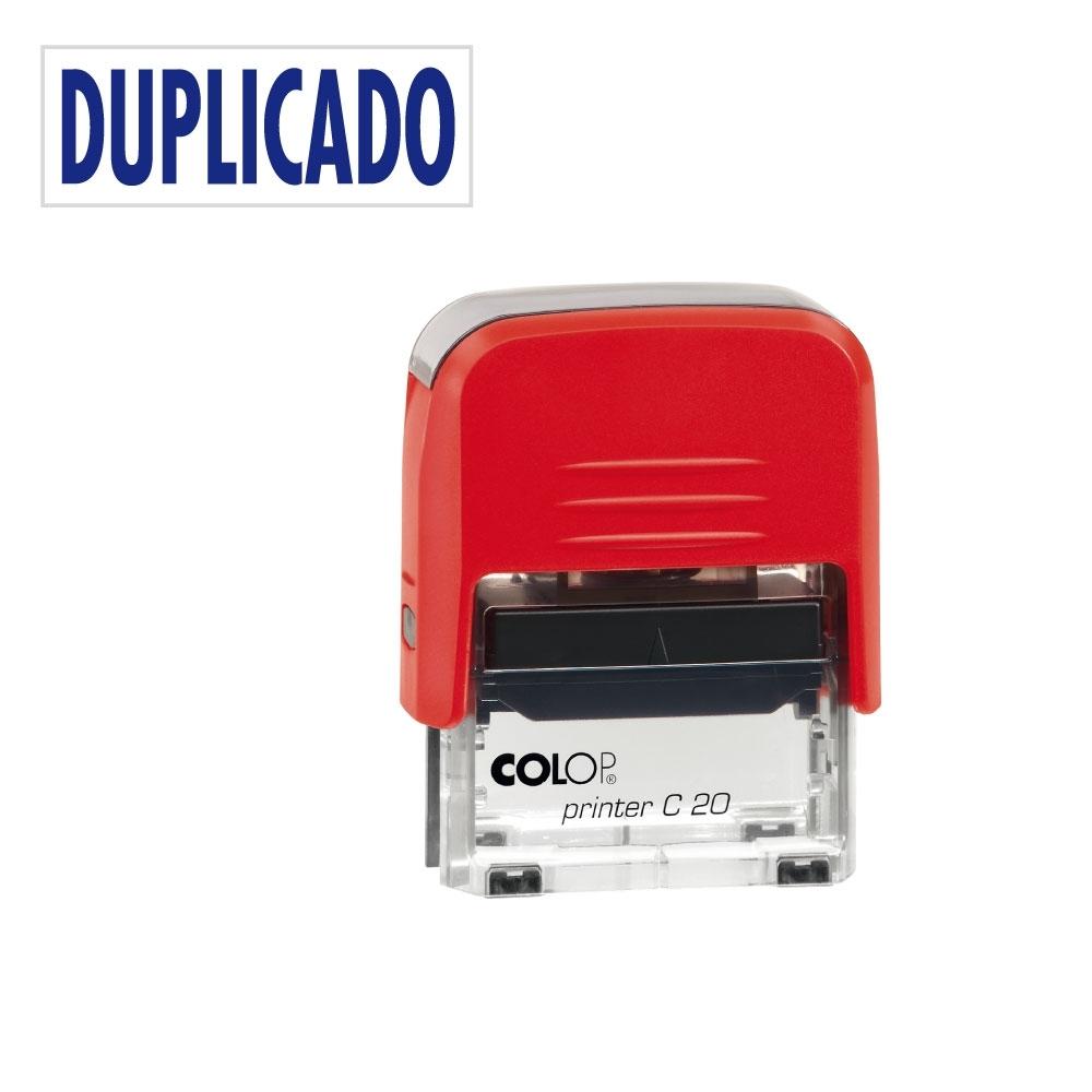 SELLO AUTOMATICO FORMULA COLOP PRINTER C20 38X14 MM DUPLICADO