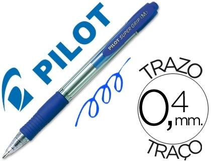 BOLIGRAFO PILOT SUPERGRIP AZUL