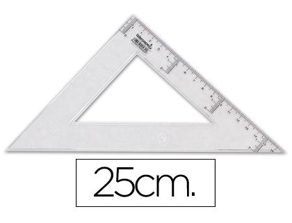 ESCUADRA NUMERADA SAFTA 25 CM