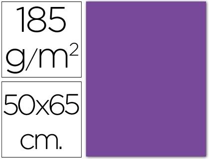CARTULINA 50X65 185 G. VIOLETA