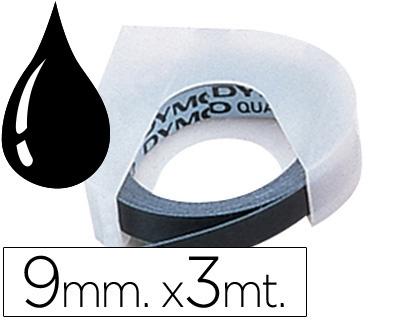 CINTA DYMO 3D 9MMX3M NEGRA 524709 - S0898130