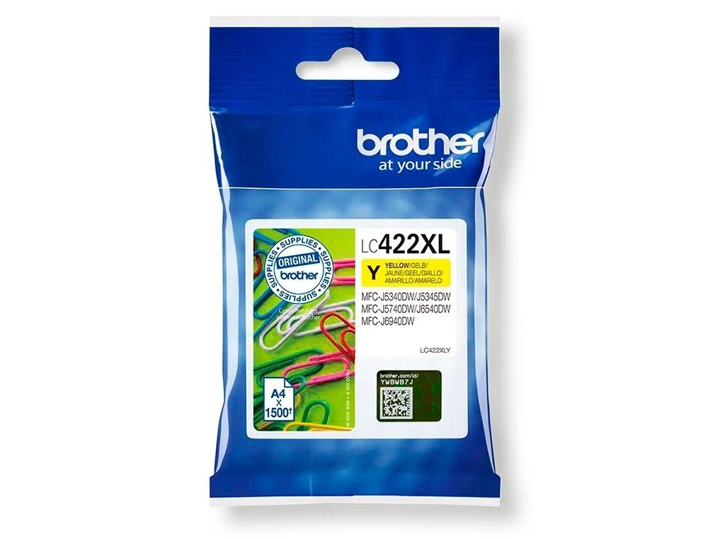 CARTUCHO BROTHER LC422XL AMARILLO