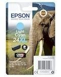CARTUCHO EPSON 24XL CIAN CLARO C13T24354012