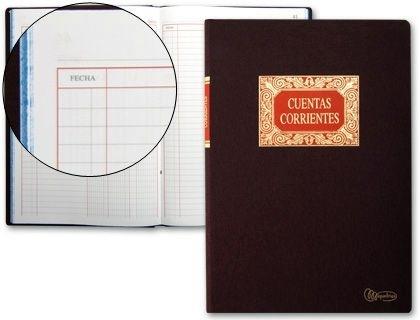 LIBRO MIQUELRIUS FOLIO 100 H. -CUENTAS CORRIENTES -DEBE HABER Y SALDO COD. 04613