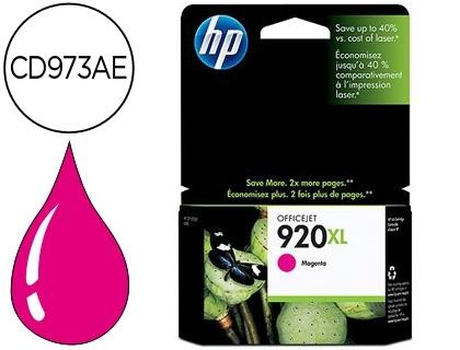 CARTUCHO HP 920XL MAGENTA CD973AE