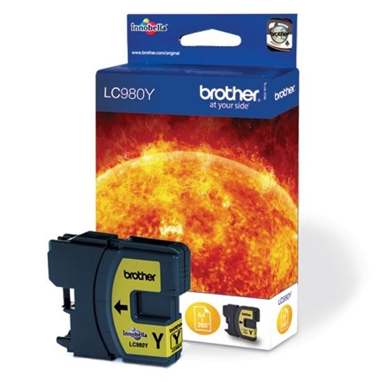 CARTUCHO BROTHER LC980 AMARILLO