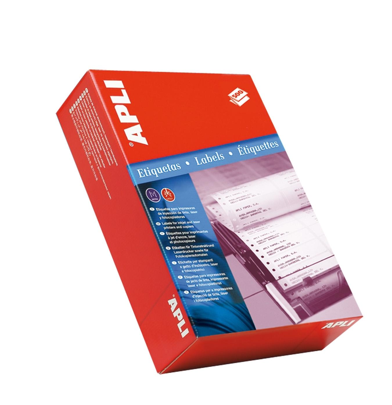 CAJA ETIQUETAS EN CONTINUO APLI 88,9X23,3-3 RF. 24