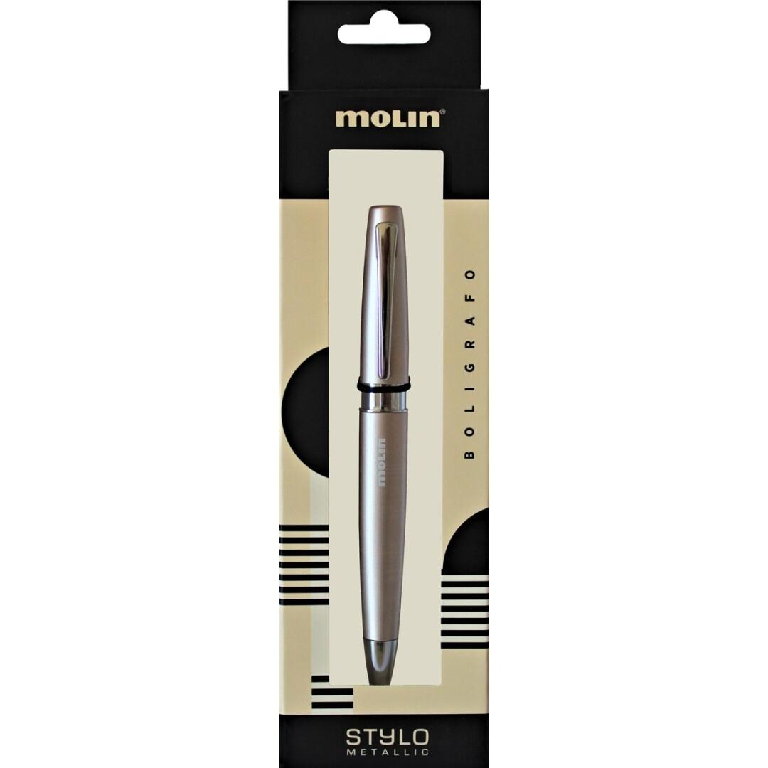 BOLIGRAFO METALICO MOLIN STYLO GOLD / ORO