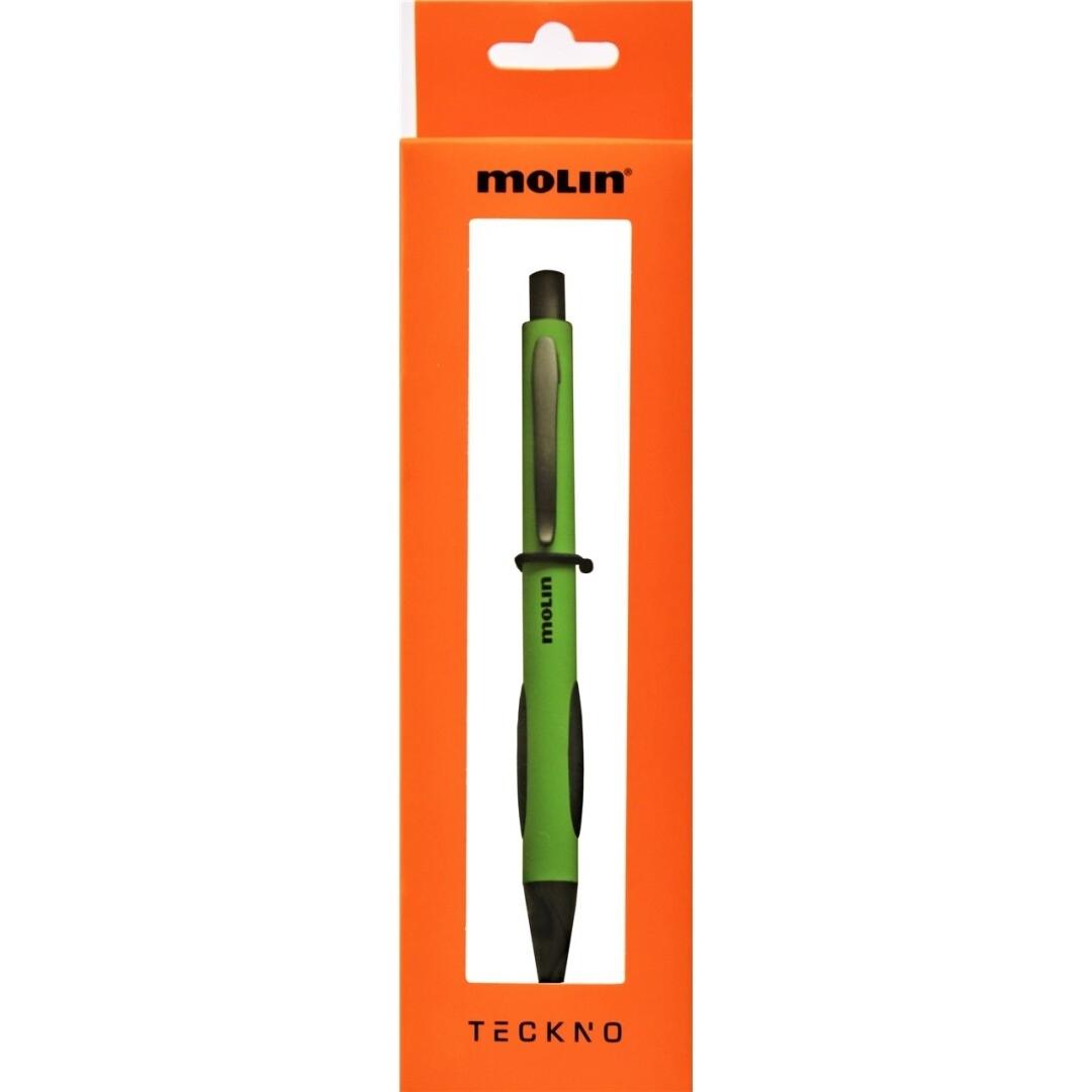BOLIGRAFO METALICO MOLIN TECKNO GREEN / VERDE