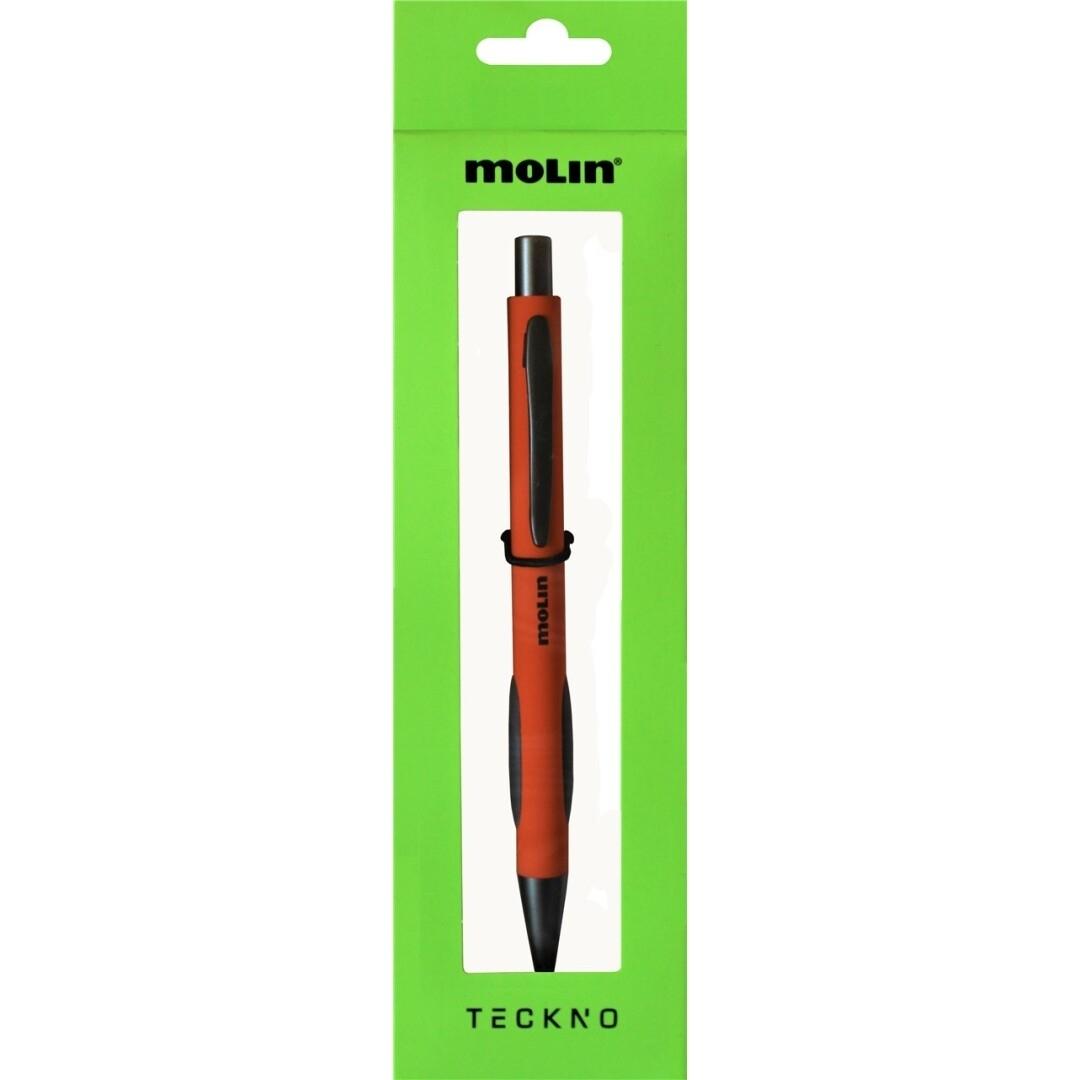 BOLIGRAFO METALICO MOLIN TECKNO ORANGE / NARANJA