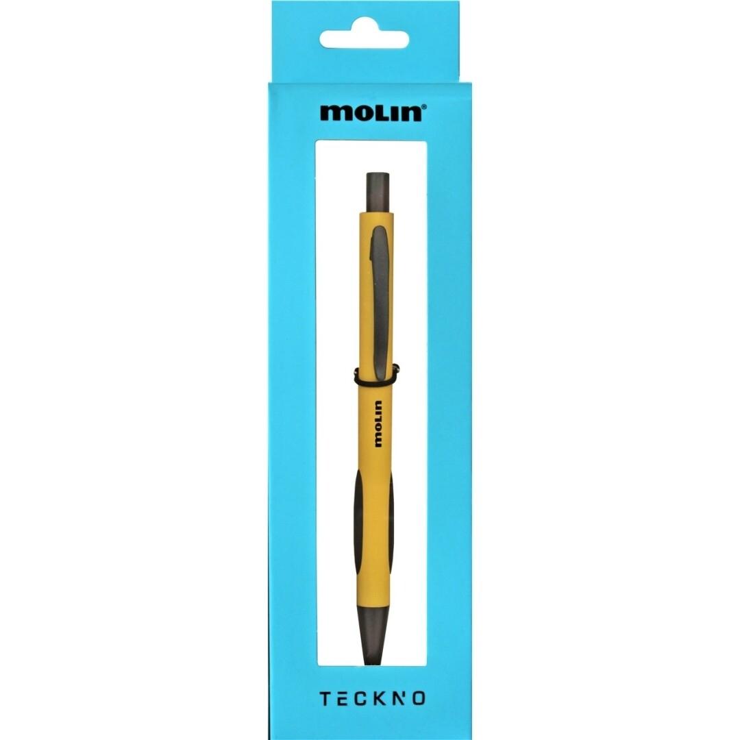 BOLIGRAFO METALICO MOLIN TECKNO YELLOW / AMARILLO
