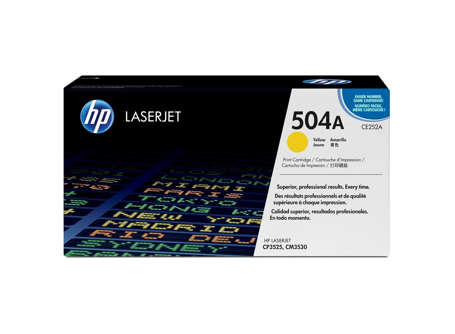 TONER HP CE252A AMARILLO