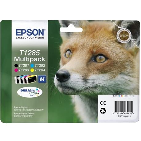 MULTI PACK EPSON T1285 4 COLORES (16,4 ML)