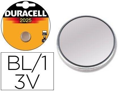 PILA DURACELL ALCALINA CR2025 BLISTER 1 BOTON COD 39184
