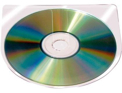 FUNDA AUTOADHESIVA PARA CD Q-CONNECT SIN SOLAPA PACK DE 10 UNIDADES COD 46169