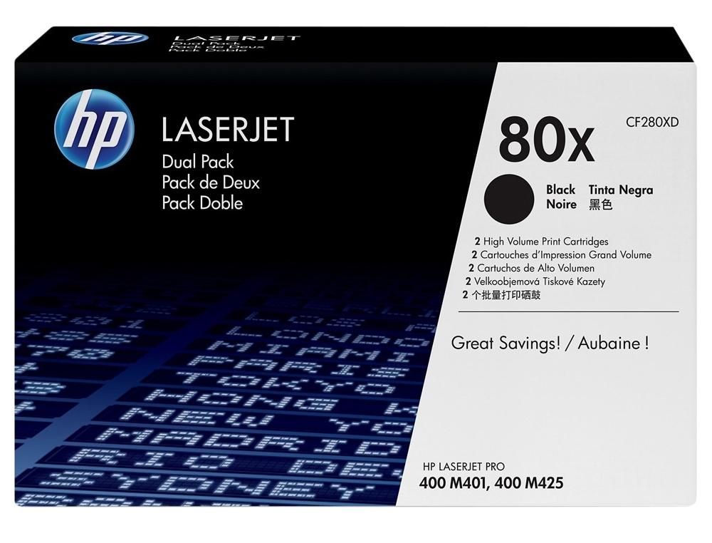 TONER HP CF280XD DUAL PACK