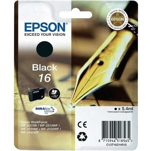 CARTUCHO EPSON Nº 16 NEGRO T16214010
