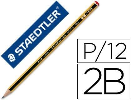 LAPIZ GRAFITO STAEDTLER 120 NORIS Nº 0 DUREZA 2B
