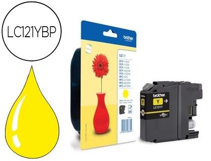 CARTUCHO BROTHER LC121Y AMARILLO