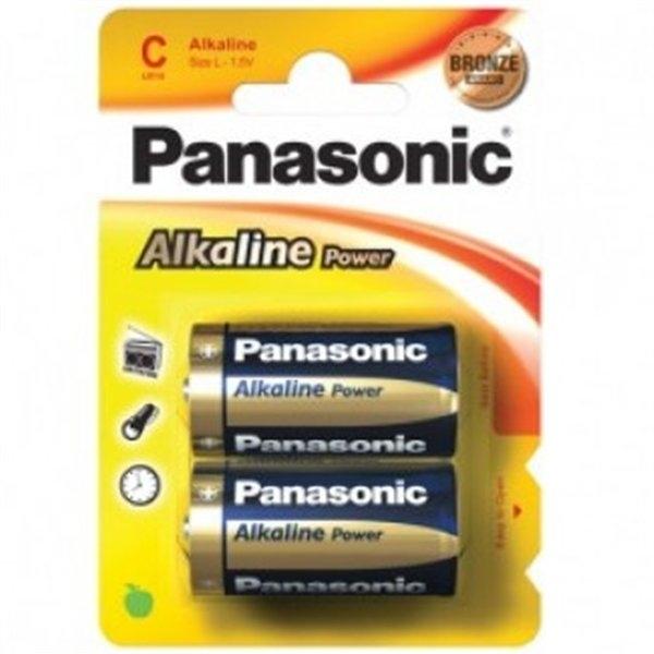 BLISTER 2 PILAS PANASONIC LR14 C