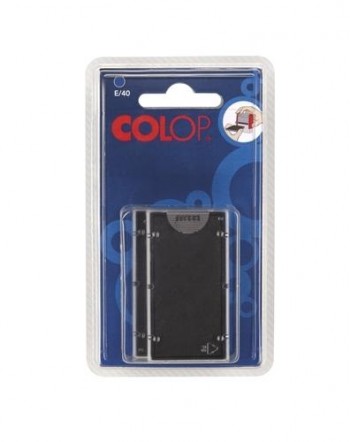 BLISTER 2 ALMOHADILLAS E/40 COLOP AZUL