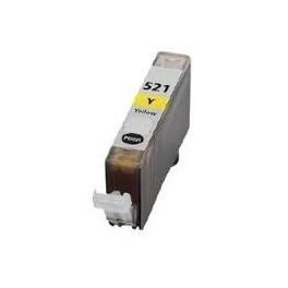 CARTUCHO COMPATIBLE CANON CLI 521Y  AMARILLO