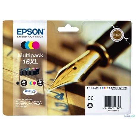 MULTIPACK EPSON 16XL NEGRO/TRICOLOR T1636