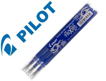PAQUETE 3 RECAMBIOS BOLIGRAFO FRIXION AZUL COD. 54973