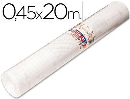 ROLLO ADHESIVO AIRONFIX TRANSPARENTE 67000 ROLLO DE 45 CM X 20 MT