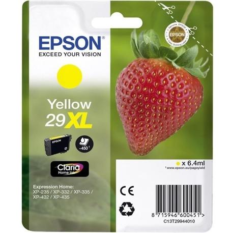 CARTUCHO EPSON 29XL AMARILLO C13T29944010