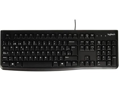 TECLADO LOGITECH K120 OEM NEGRO USB 2.0