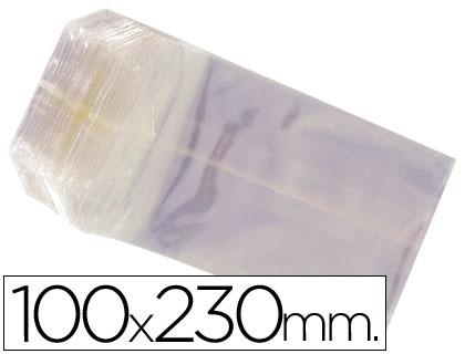 BOLSAS CELOFAN 100X230 MM -PAQUETE 100 COD 28076