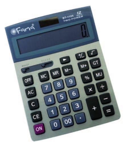 CALCULADORA SOBREMESA CD-213 / BT-1105 FAMA 12 DIGITOS