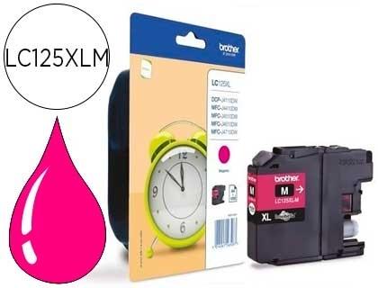 CARTUCHO BROTHER LC125XLMBP MAGENTA