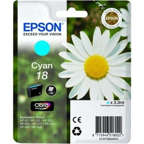 CARTUCHO EPSON 18 CYAN C13T18024012
