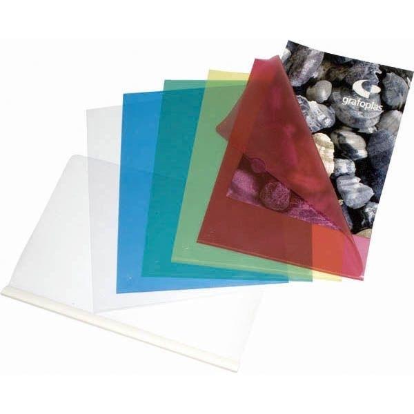 DOSSIER UÑERO FOLIO PP 120 MICRAS AZUL GRAFOPLAS RF 05250030