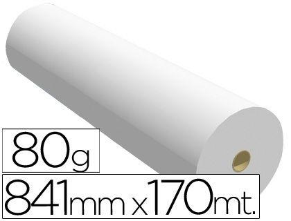 PAPEL REPROGRAFIA PPC PARA PLANOS 841X170MT 80GR COD 35638