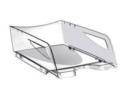 BANDEJA SOBREMESA CEP MAXI DE GRAN CAPACIDAD 386X270X115 MM PLASTICO TRANSPARENTE COD 72209