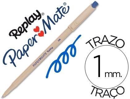 BOLIGRAFO REPLAY III AZUL CON GOMA DE BORRAR COD 21816