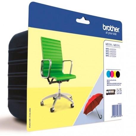 PACK 4 CARTUCHOS BROTHER LC229XL