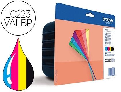 PACK 4 CARTUCHOS BROTHER LC223