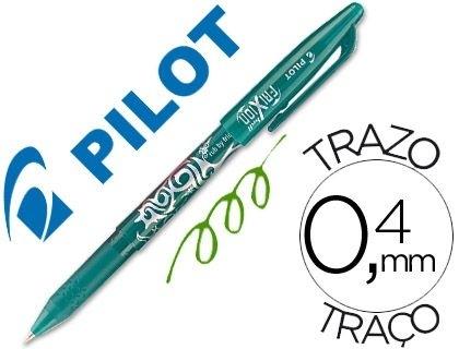 BOLIGRAFO PILOT FRIXION BORRABLE 0,7 MM COLOR VERDE COD. 37567